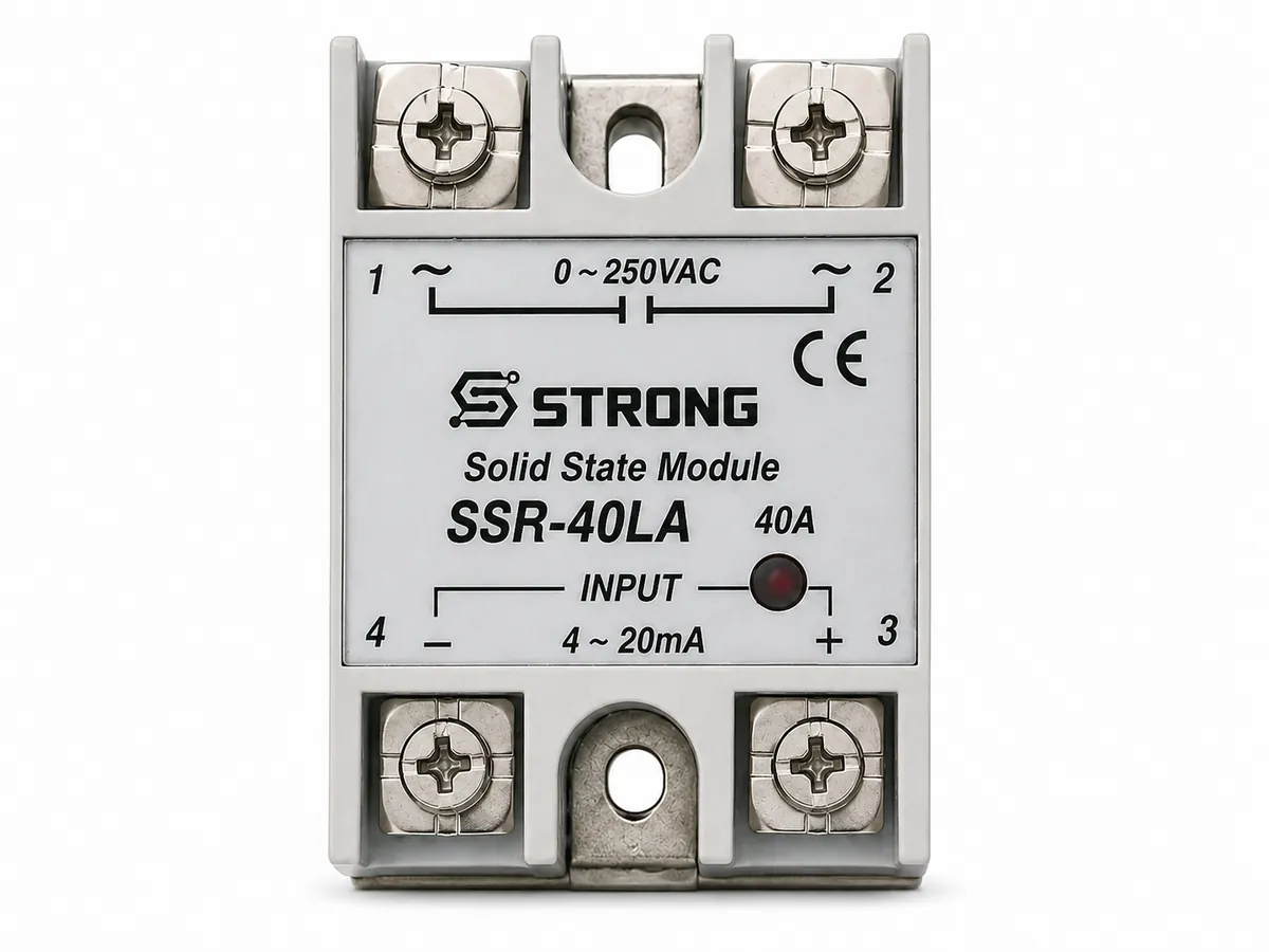 SSR-LA Analog Control SSR — 4–20mA Input, 10A–100A