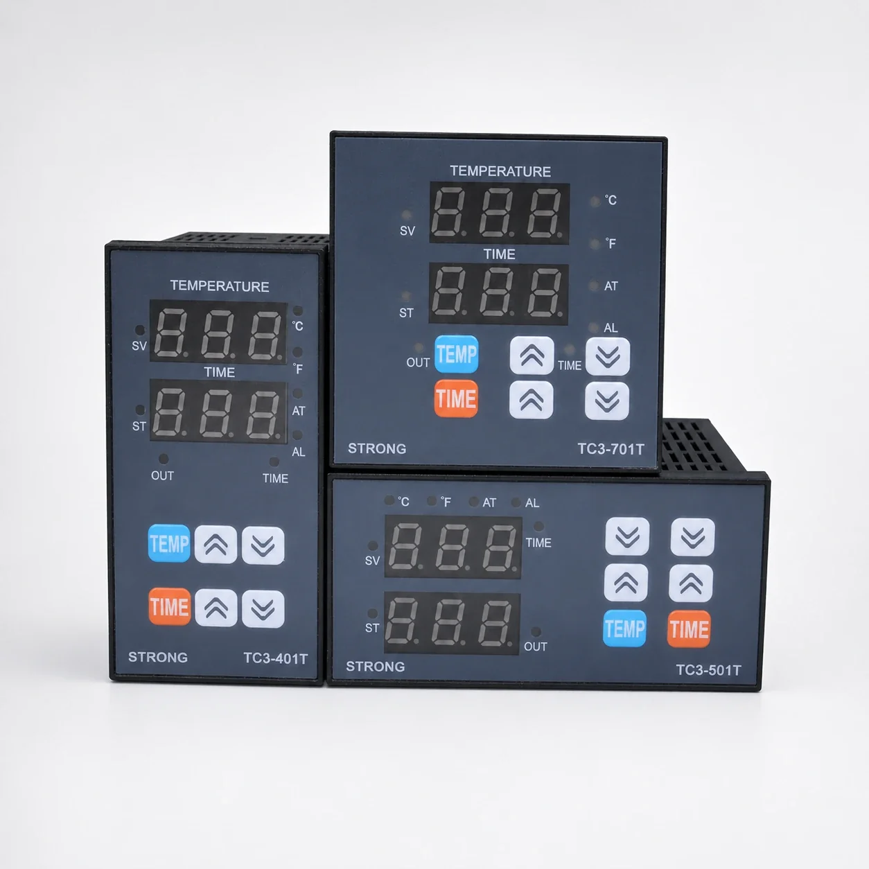 Controlador de Temperatura y Tiempo TC3-401T para Máquina de Estampado en Calor