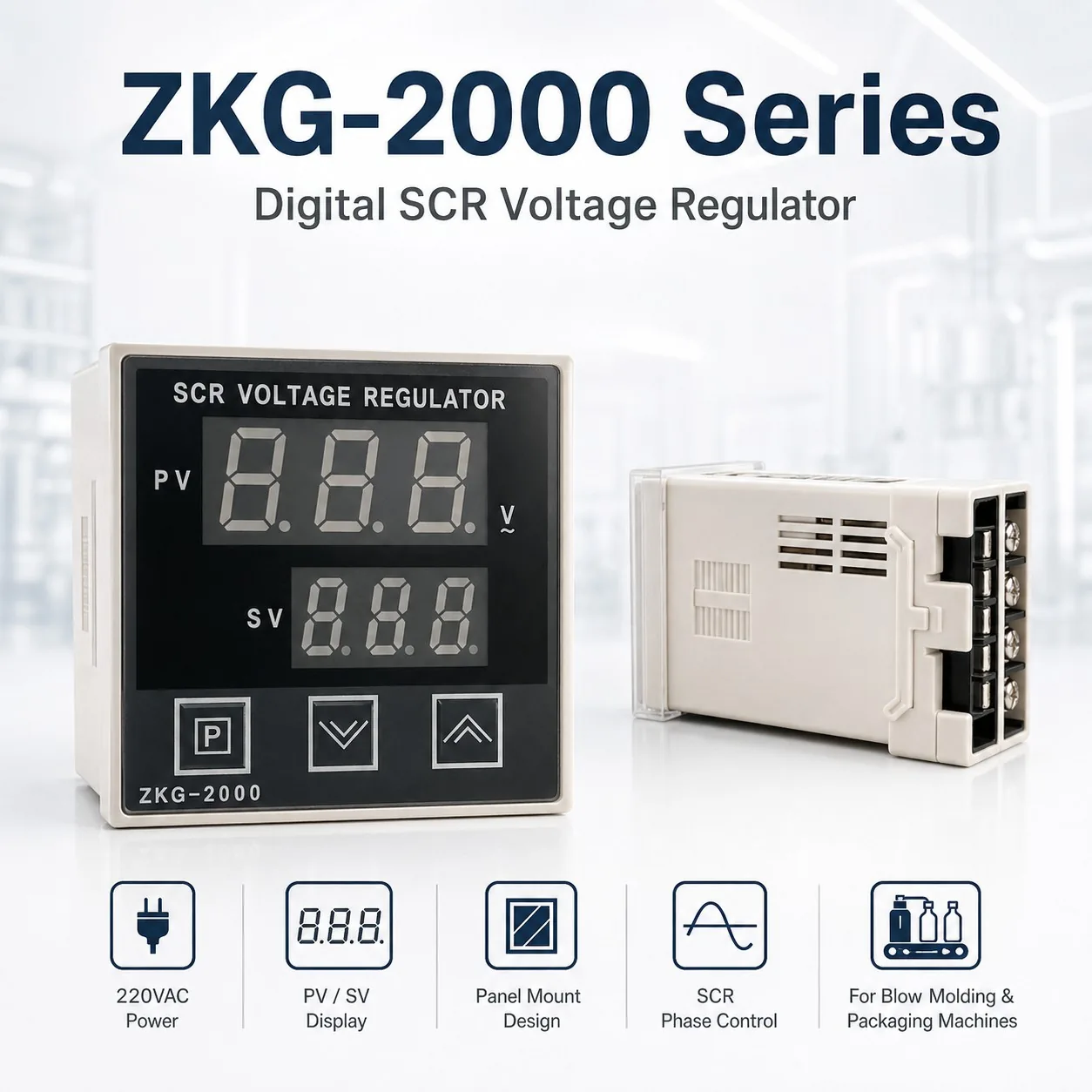SCR-100 / ZKG-2000 Blow Molding Machine Heating Controller